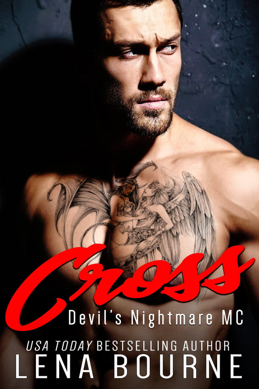 Cross (Devil's Nightmare MC, Book 1) by Lena Bourne - Waterside Dreams Press