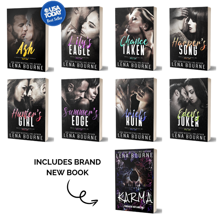 Devil's Nightmare MC Next Gen Series Bundle + Karma: Forsaken Outlaws MC - Paperback
