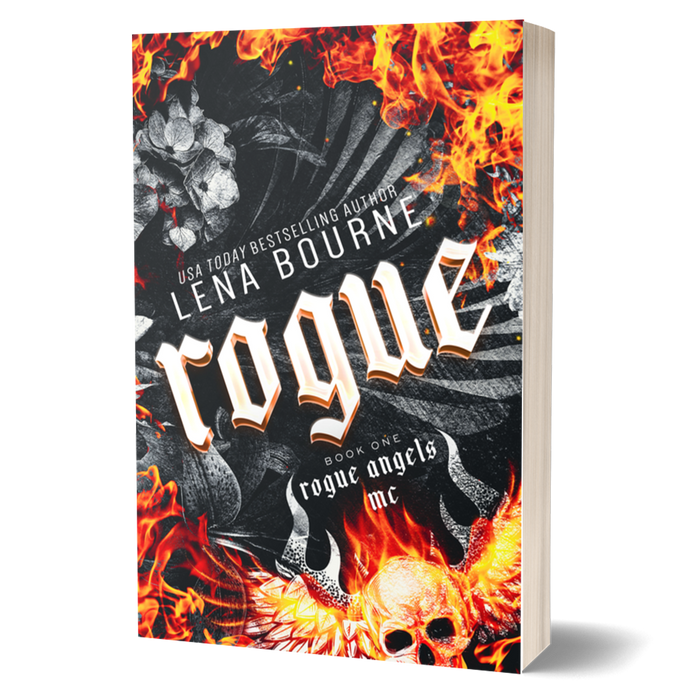Rogue (Rogue Angels MC, Book 1) a biker romance paperback by Lena Bourne