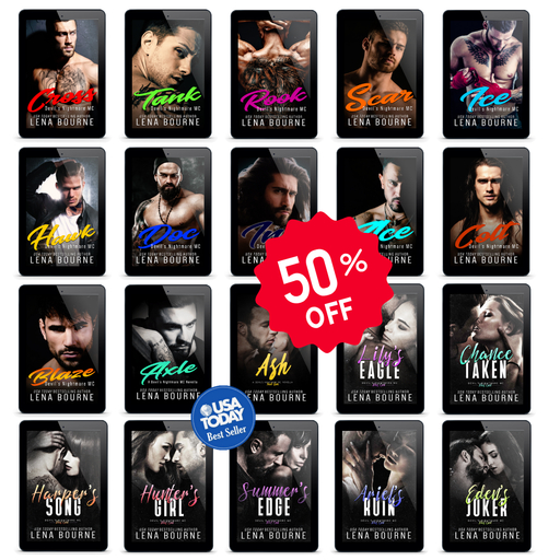 The ENTIRE Devil's Nightmare MC + Next Generation Series Bundle eBook