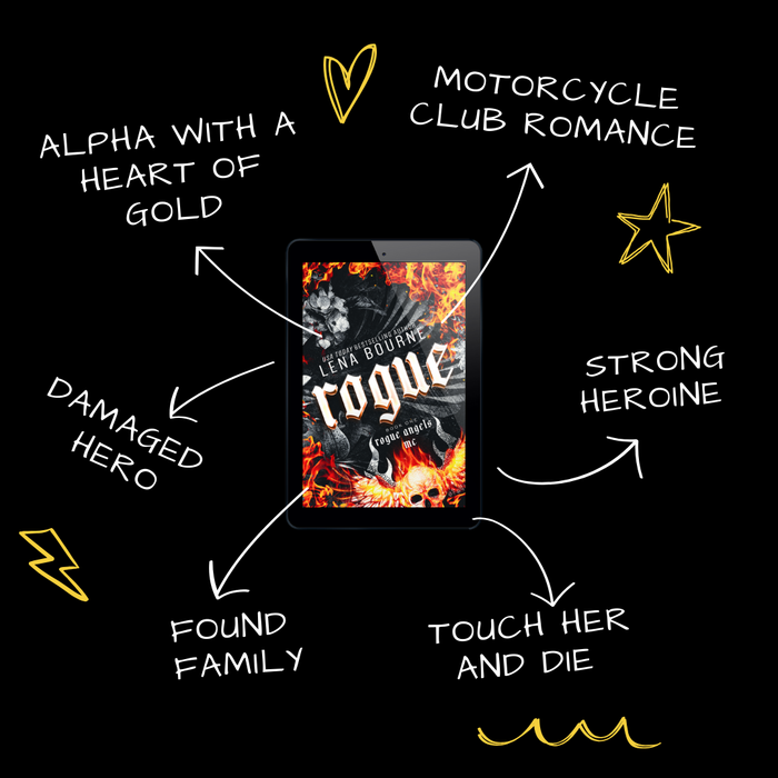 Tropes in Rogue (Rogue Angels MC, Book 1) a biker romance ebook by Lena Bourne