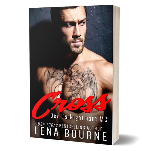 Cross (Devil's Nightmare MC, Book 1) by Lena Bourne Paperback