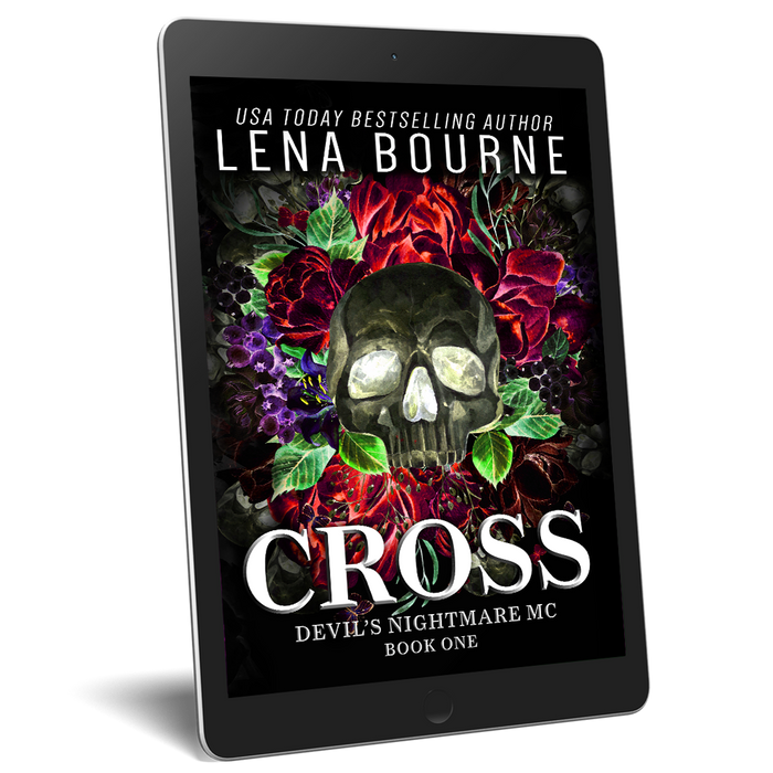 Cross (Devil's Nightmare MC, Book 1) by Lena Bourne Special Edition Discreet E-Book