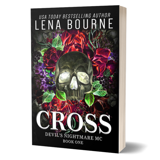 Cross (Devil's Nightmare MC, Book 1) by Lena Bourne Special Edition Discreet Paperback