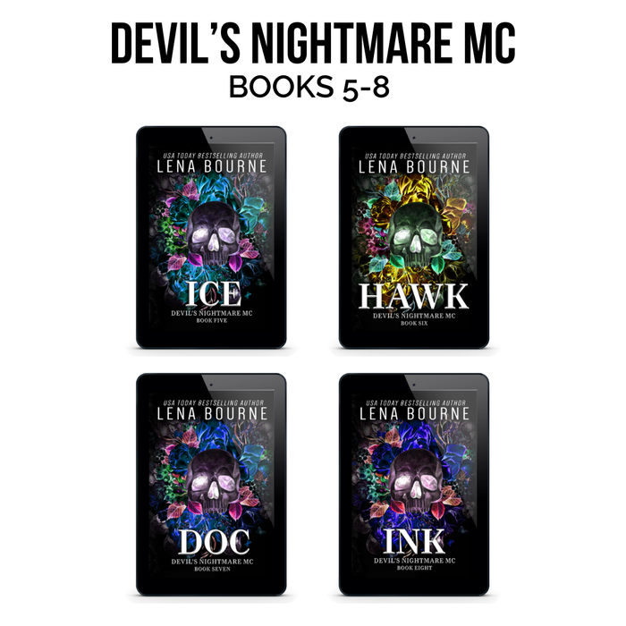 Devil's Nightmare MC Bundle Books 5-8 Discreet E-Book