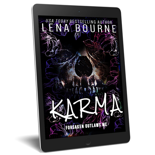 Karma: Forsaken Outlaws MC - A Dark MMF Biker Romance by Lena Bourne eBook