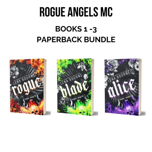 Rogue Angels MC Series Bundle Books 1-3 by Lena Bourne Paperback