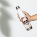 Skull & Roses Logo Stainless Steel Water Bottle - Devil's Nightmare MC by Lena Bourne - Waterside Dreams Press